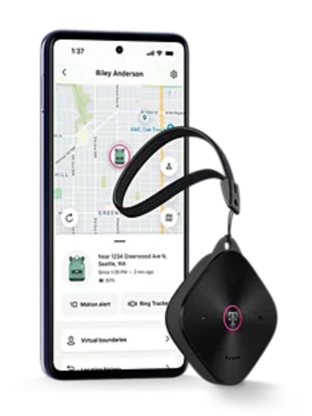SmartTag GPS Tracker - Black - Box & Sealed